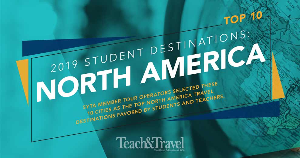 Top 10 Student Destinations 2019: North America