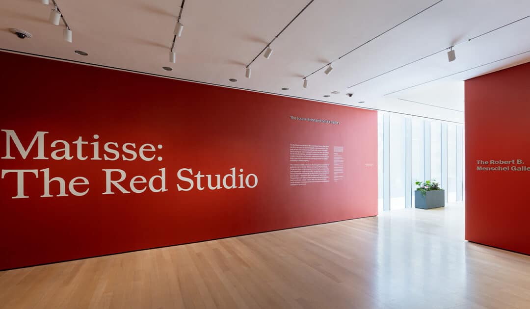 Step Into Matisse’s Red Studio at the MoMA